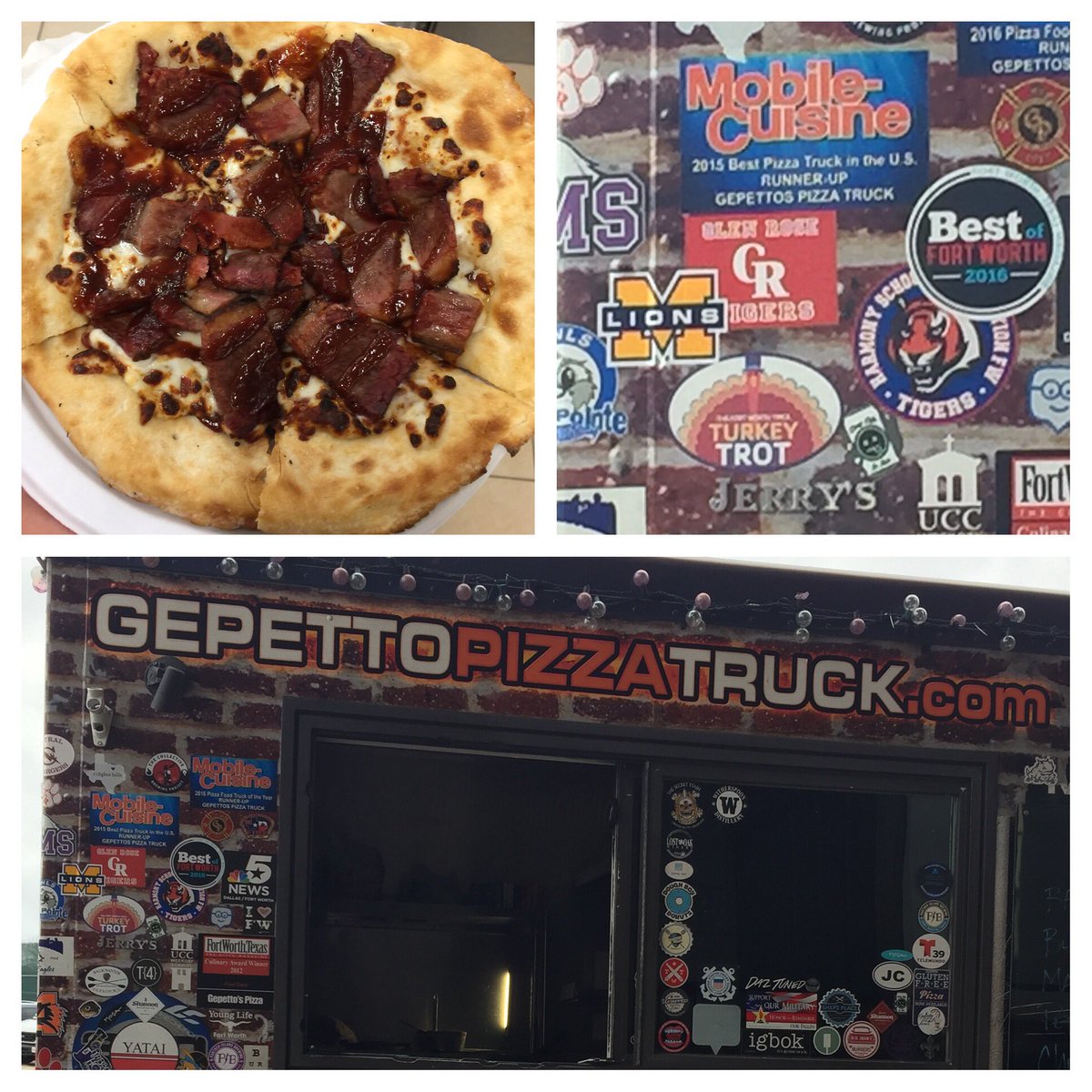 <a href="/Gepettopizza/">Gepetto Pizzas</a> sharing the pizza and the <a href="/MHSLions/">McKinney High School</a> love! Thanks for being a part of #MCLC 🤗🍕💜