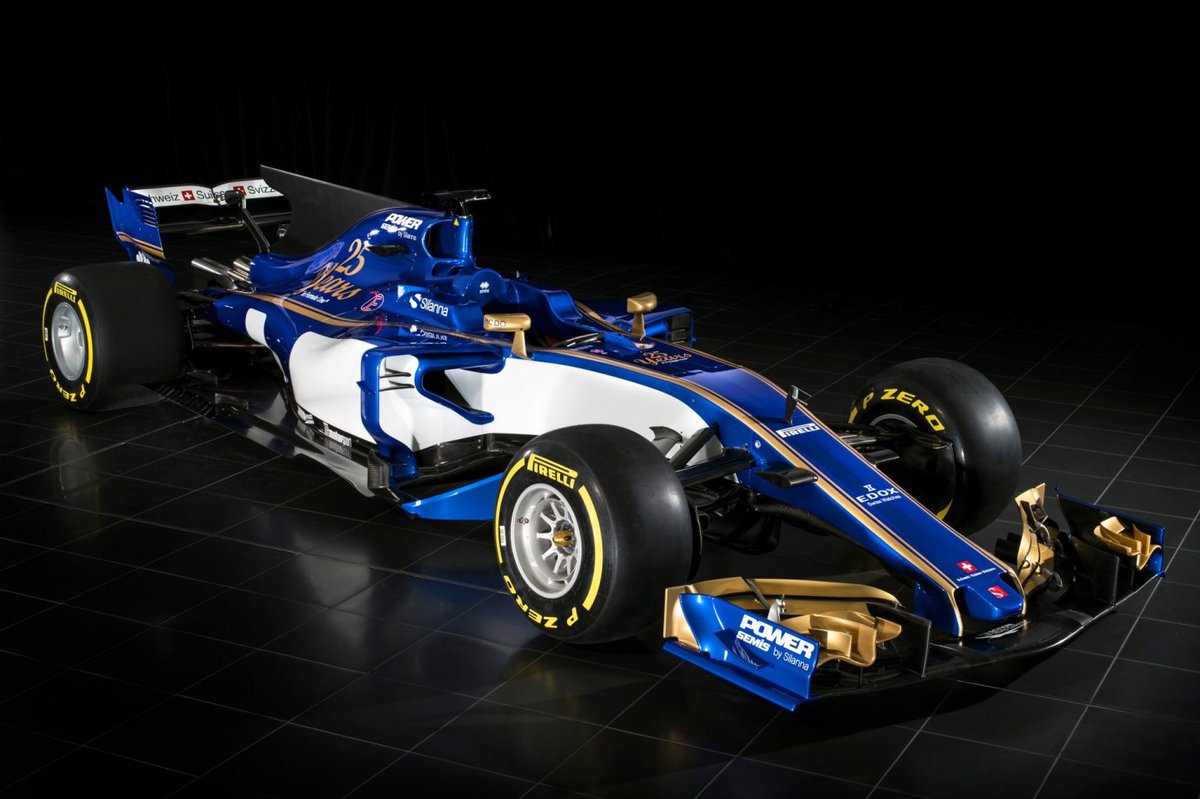 Formula1_InLive's tweet photo. Por si te lo has perdido. @SauberF1Team ha lanzado su nuevo #C36 con el que @Ericsson_Marcus y @PWehrlein competirán este año. #F1 #Hype https://t.co/kLezi4eoRv