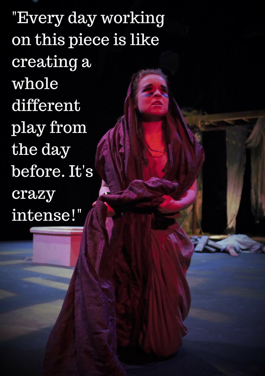 IUPTBTG's tweet photo. Hannah Misera as Electra in Electriad opening is only one day away #thetriad #electriad #onemoreday https://t.co/8teoiLAOno