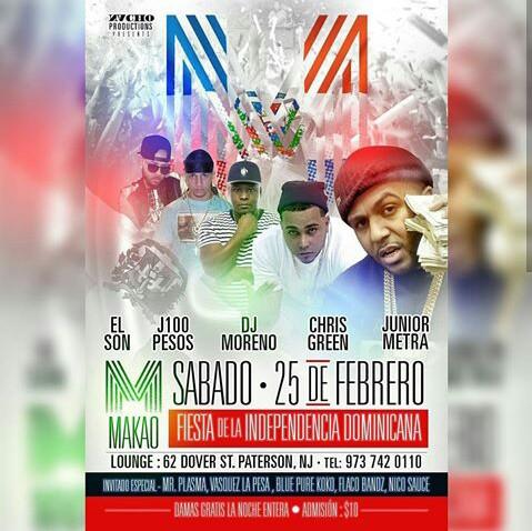 WhoElzeButMe's tweet photo. On the 25th of February it's going to be #Litty at #MakaoLounge and #PuroSinCorte and #ChakaBoyz are going to tare the place DOWN!! https://t.co/kDS7T9CE88