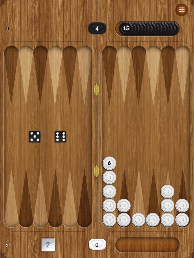 I like this game! Backgammon+ @adikus_games apple.co/1FNpgg2