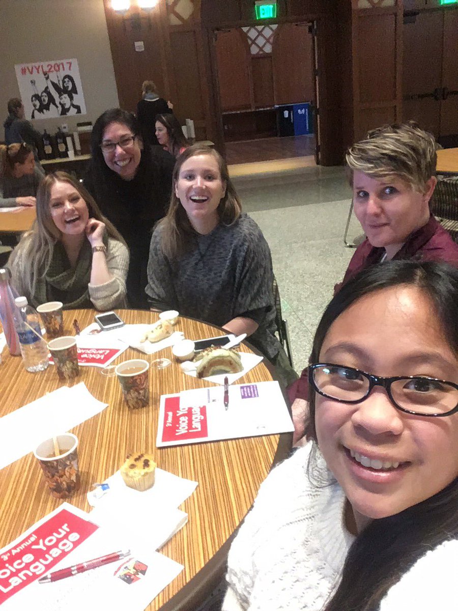 AngelaCapiral's tweet photo. Can't wait to hear @reynagrande at the Voice Your Language forum! #VYL2017 #sdblock https://t.co/vmb94Nw9kR