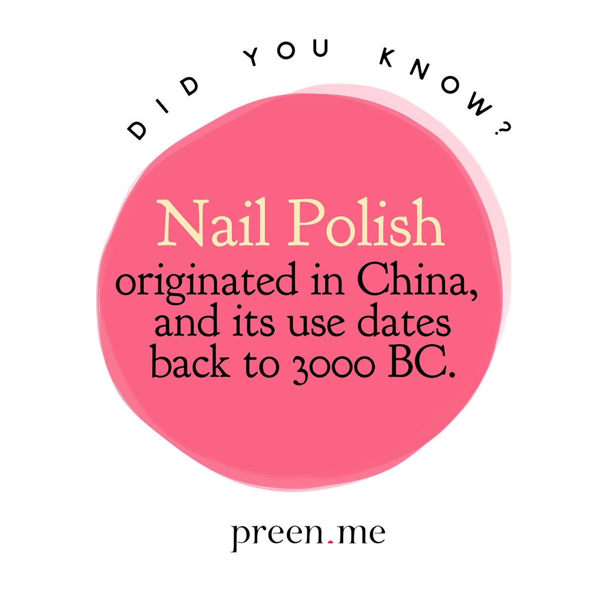 preendotme's tweet photo. #NailPolishTrivia time! @preendotme #ManiQuote #NailsQuote https://t.co/sWQbUnpdFu