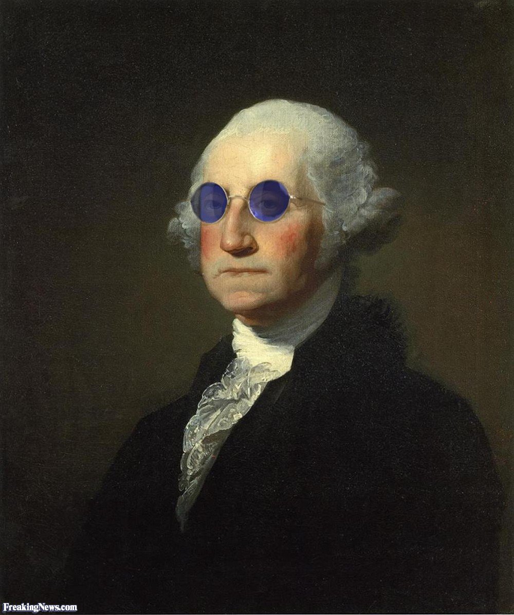 Happy Presidents Day! We're happy to celebrate such a cool Founding Father.