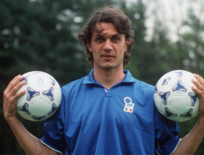 90sfootball's tweet photo. Paolo Maldini. What a player! https://t.co/rI4368GKy5
