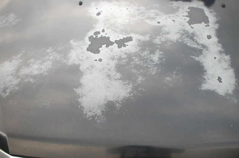 Cmk2wl 車のクリアコート 塗装表面 が劣化するとザラついてホコリが付着しやすい そのホコリはドアやハッチの開閉で広い範囲に飛び散っている 見てくれはどうでも 疎水性のポリマーかガラス成分のコーティング剤を塗っておいた方がよさそう