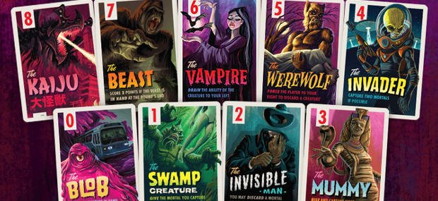 Monsters Capture Mortals in CAMPY CREATURES Tabletop Game, Kickstarter Campaign Now Underway dailydead.com/?p=173248