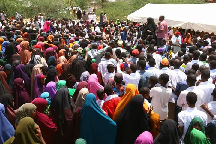 HonAnabSubow's tweet photo. Held a jubilee rally together with @HonAdenDuale In Bulk College. Tuko Pamoja https://t.co/Ke4CrxusiU