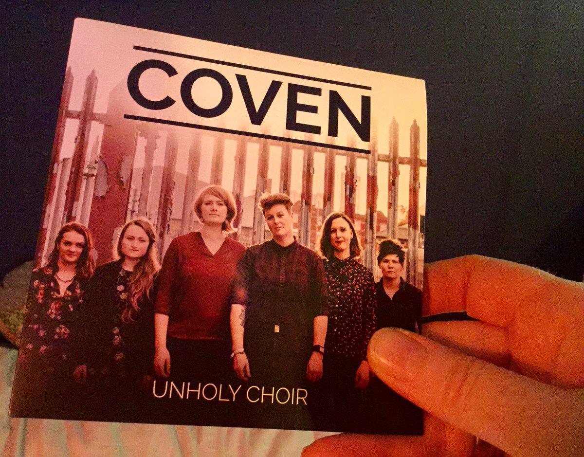 COVEN EP ARRIVED! So proud of everyone involved. Get it exclusively on the Coven Tour. ohooleyandtidow.com/gigs <a href="/LadyMaisery/">Lady Maisery</a> <a href="/gracepetrie/">Grace Petrie</a>