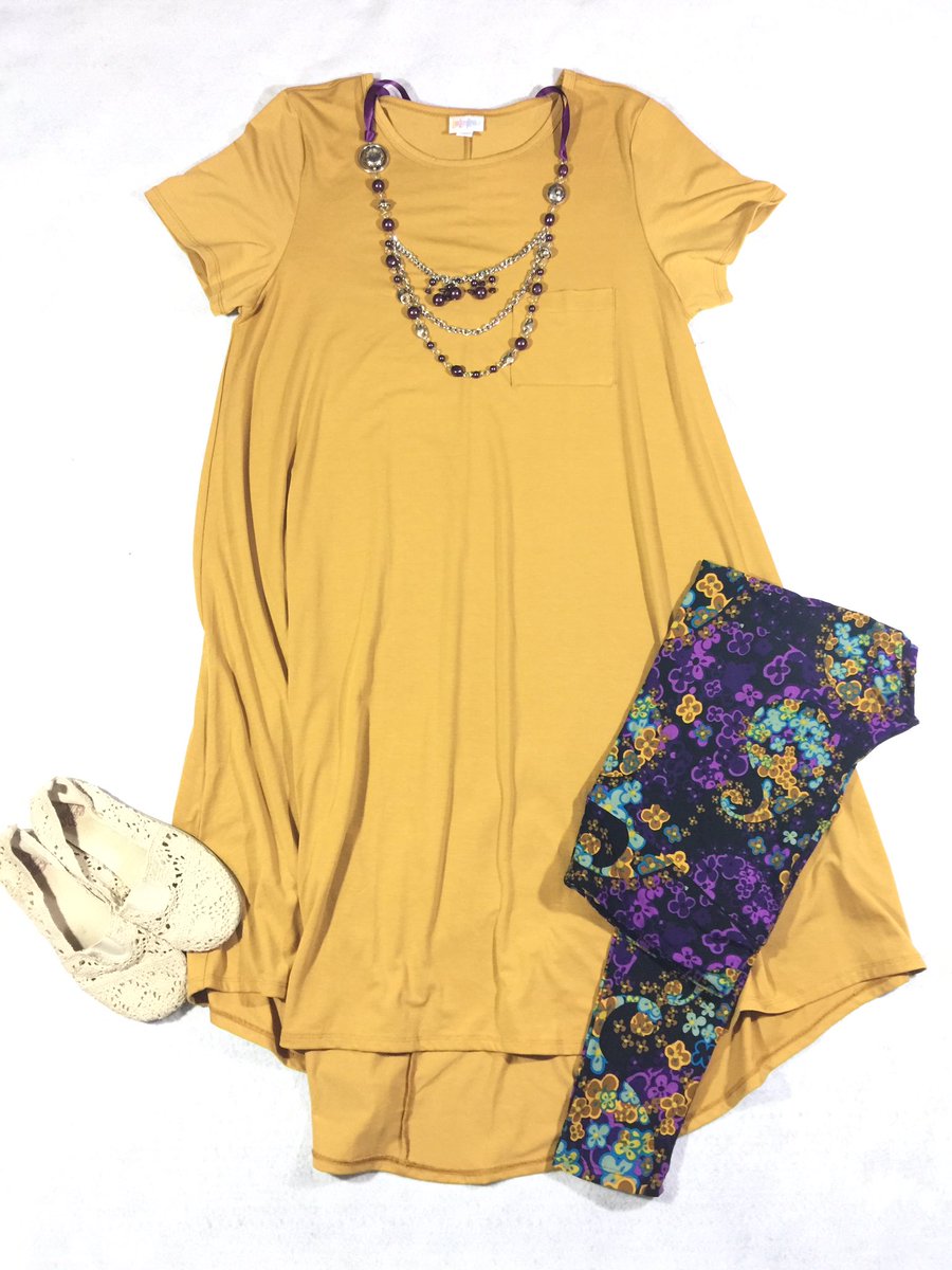 lularoemonical's tweet photo. What a great combo!! Carly XL &amp; TC Leggings #LuLaRoe #carly #leggings #fashion #style https://t.co/hufK89Tb9v