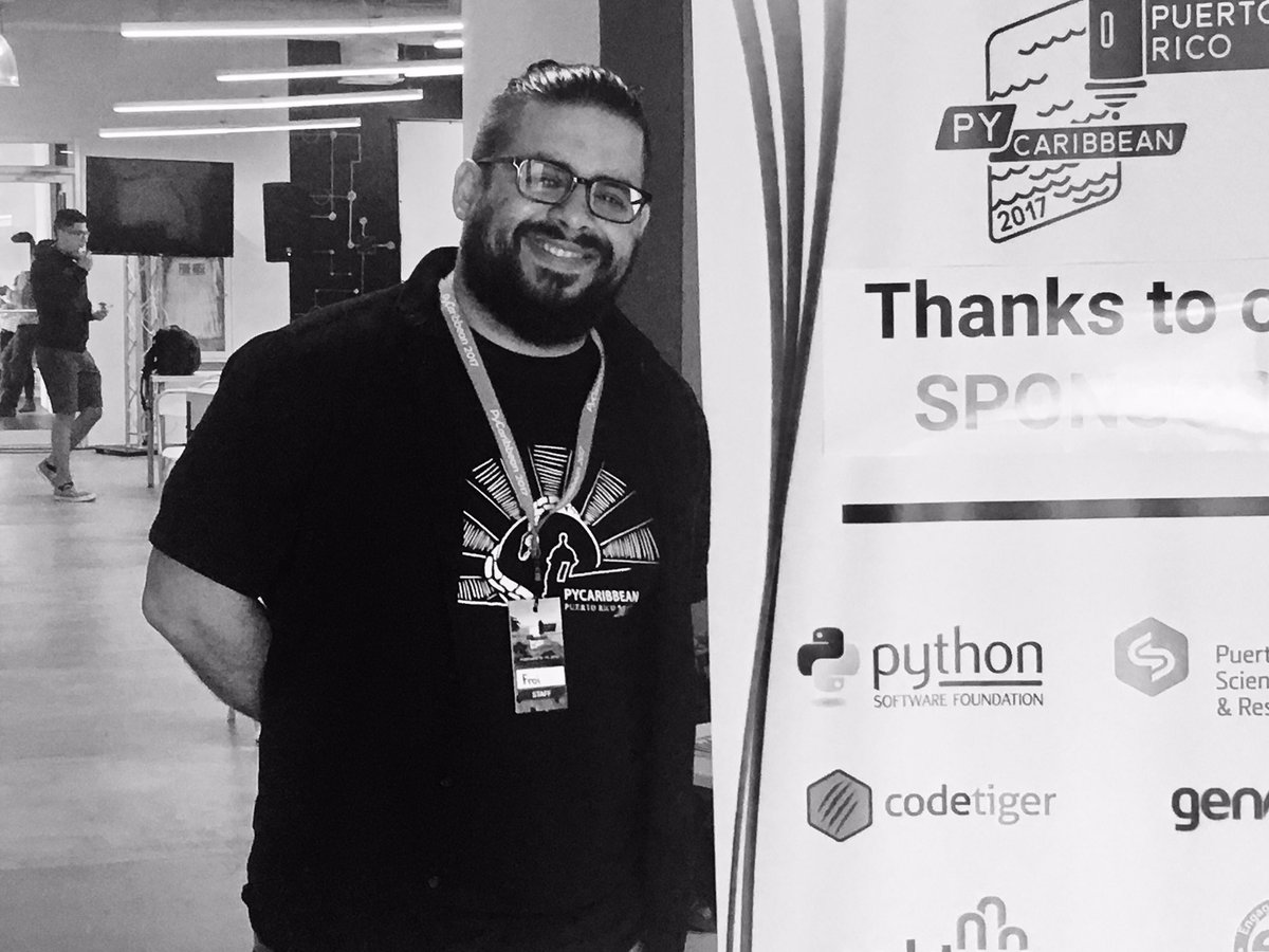 PyCaribbean's tweet photo. #PyCaribbean2017 @skfroi https://t.co/dfemerlPVP