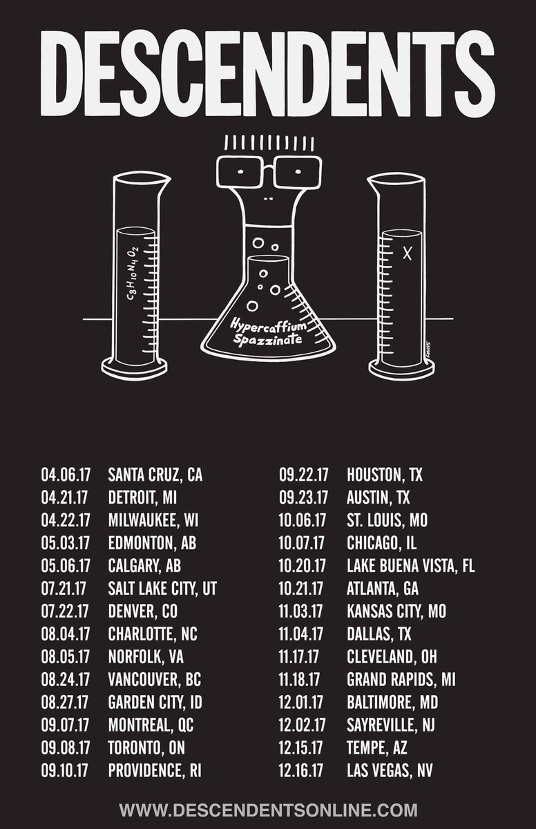 Calgary Punk Shows (@calgarypunkshow) on Twitter photo Like I need to post this at all cause we all already know and will be there but <a href="/descendents/">DESCENDENTS</a> MAY 6!!! <a href="/macewanhall/">MacEwan Hall</a> All Ages $40-$45 Like I need to post this at all cause we all already know and will be there but <a href="/descendents/">DESCENDENTS</a> MAY 6!!! <a href="/macewanhall/">MacEwan Hall</a> All Ages $40-$45