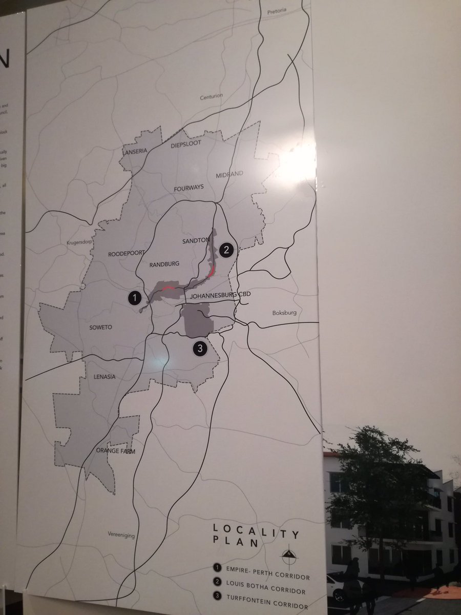 CityofJoburgZA's tweet photo. The 3 neighbourhoods,are located along future and current BRT routes, and in close proximity to Johannesburg CBD. #CorridorsOfFreedom ^PS https://t.co/PU0xuPkgaN