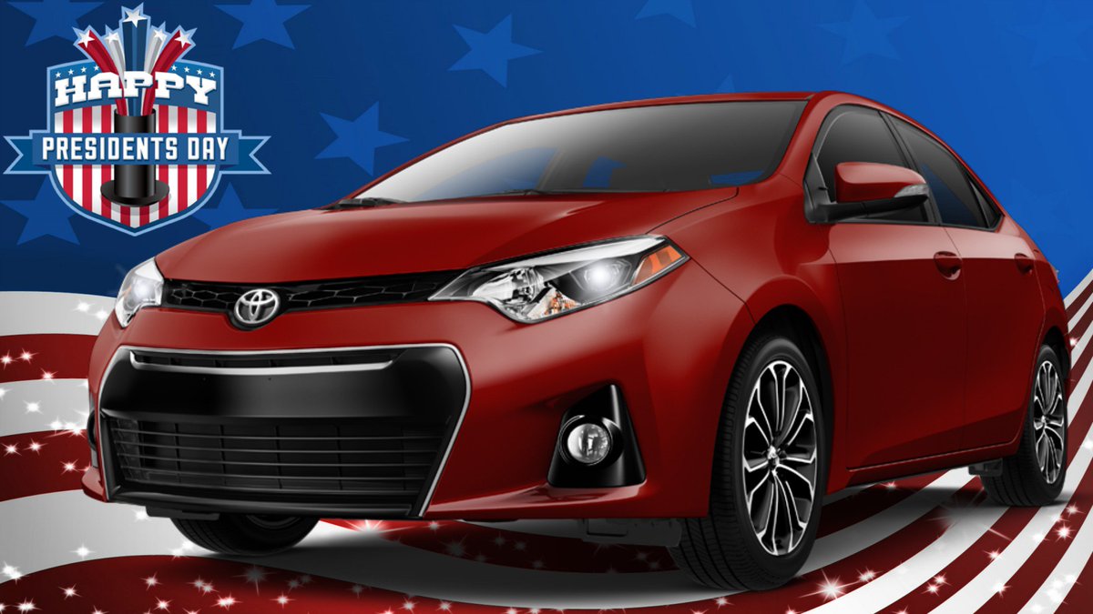 TreasureToyota's tweet photo. Happy President's Day! 🇺🇸 https://t.co/4trg2NZpHJ