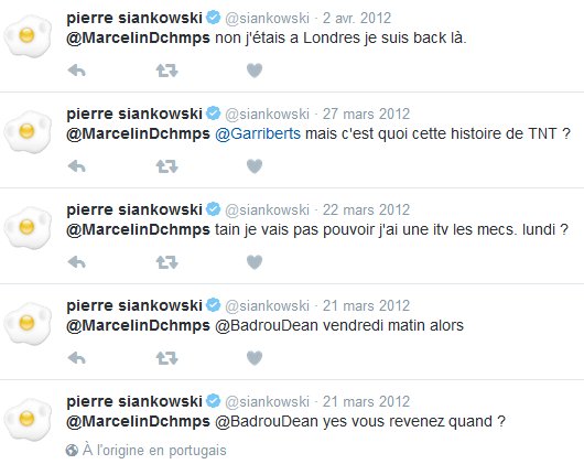 leJRepublicain's tweet photo. Pierre #Siankowski, directeur rédaction @lesinrocks a échangé des 10zaines de tweets avec l'ancien compte de #MehdiMeklat ! #ConnaisPas https://t.co/ePLL4PoIke