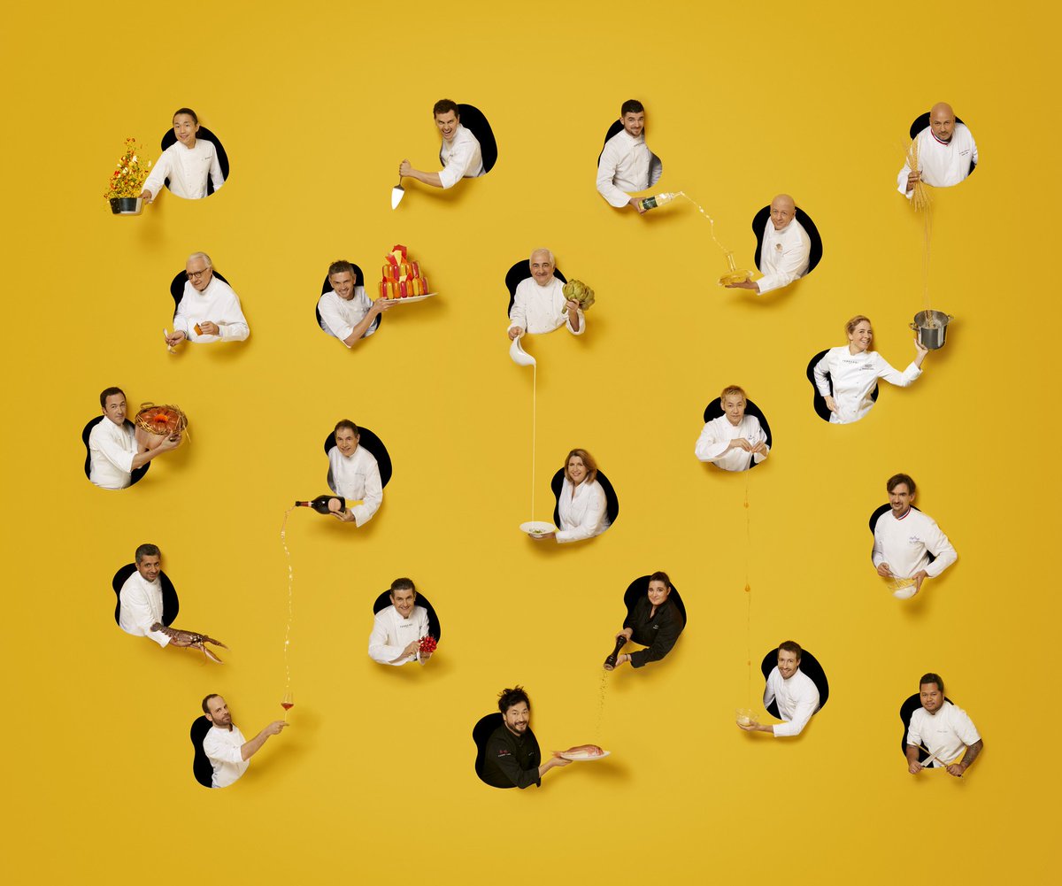 #TasteofParis dévoile son casting ! Nos 19 chefs de cette 3 édition vous donnent RDV du 18>21 mai au Grand Palais ! tasteofparis.com/billetterie