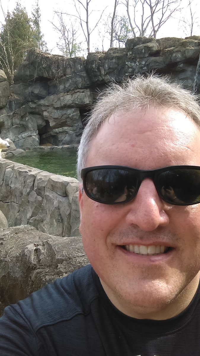 cincygreghoodin's tweet photo. There's a polar bear sneaking up on me @CincinnatiZoo #ZooTiFul Day https://t.co/f4D7UYU14N