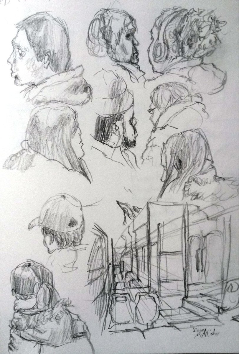 Here's some bus sketches, I hope to update more frequently near the beginning of March 