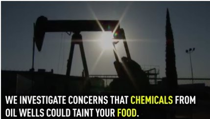 DontFrackCA's tweet photo. .@nbcbayarea investigates safety of crops irrigated with oil wastewater. New report raises concerns: https://t.co/Fbvit7s0Aj #ProtectCAFood https://t.co/Bbl26MuxXx