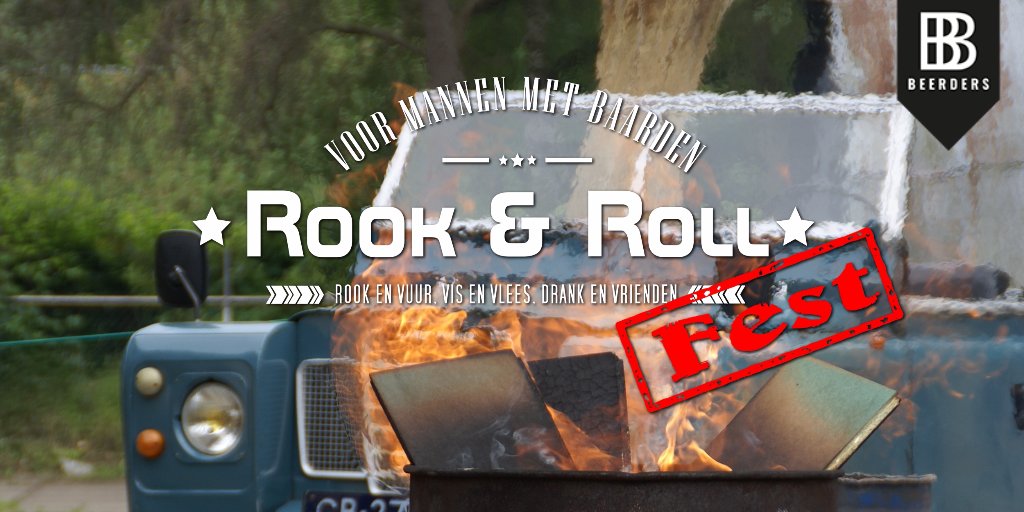20 mei is Beerders aanwezig bij het @Rook_and_Roll Fest. Zien we je daar? rookandroll.nl/beerders/