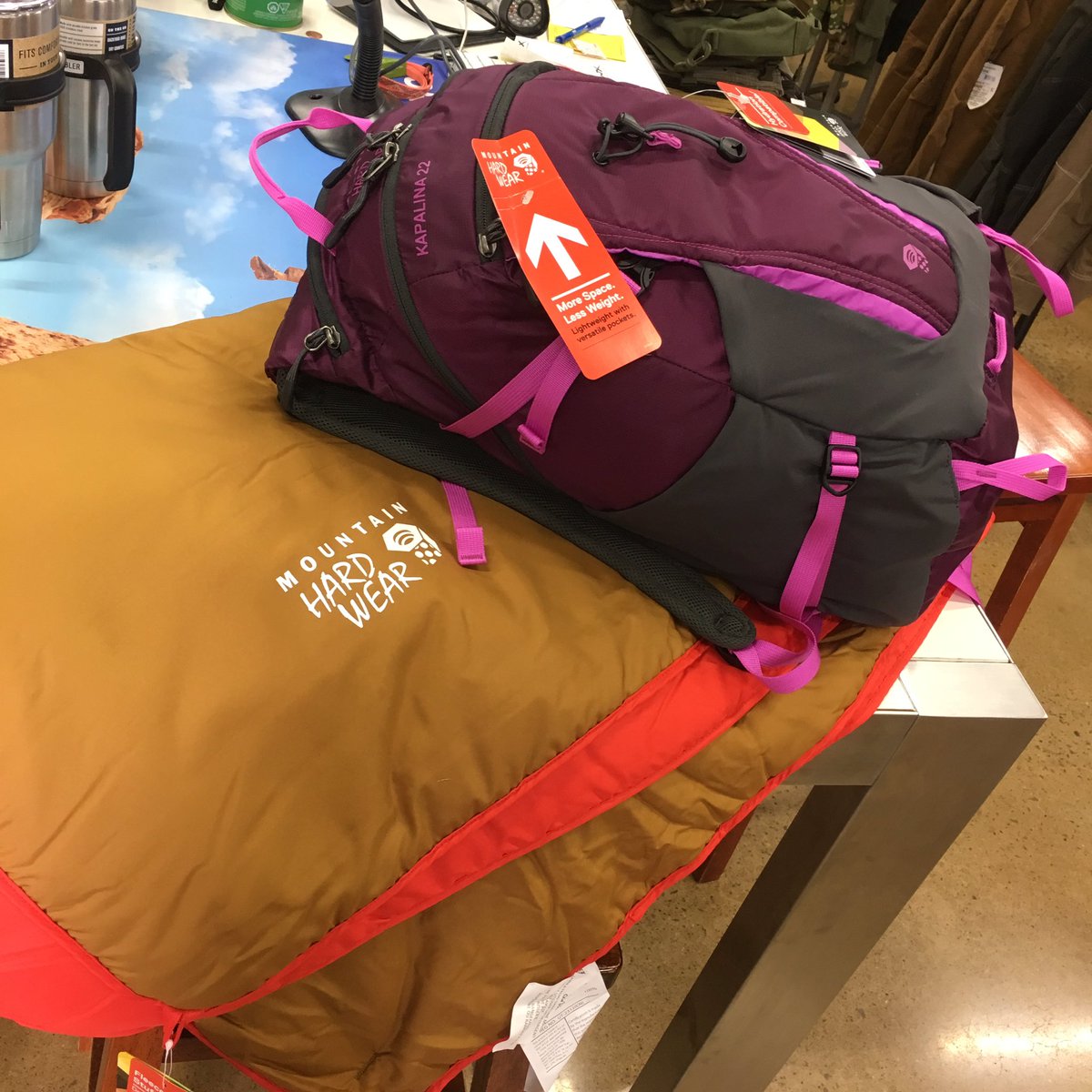 We now carry Mt. Hardwear! Just got our first shipment. Available in-store and online. <a href="/hardwear/">Mountain Hardwear</a> #outdoors #getoutside #camping #nashville