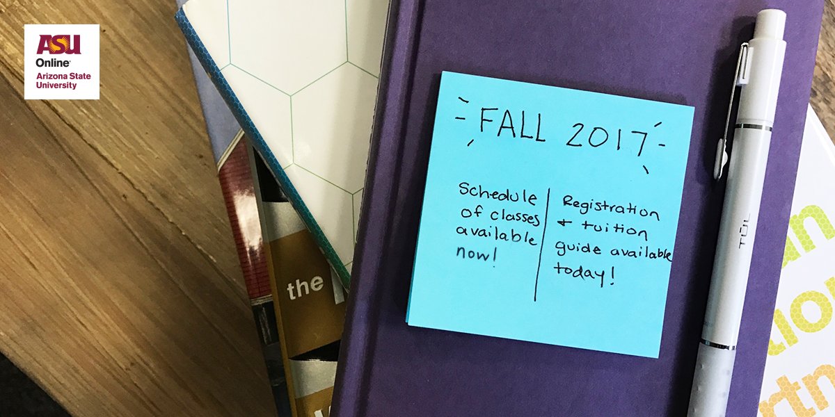Failing to plan is planning to fail. Plan ahead; our Fall 2017 schedule of classes is available now: po.st/W6eETj