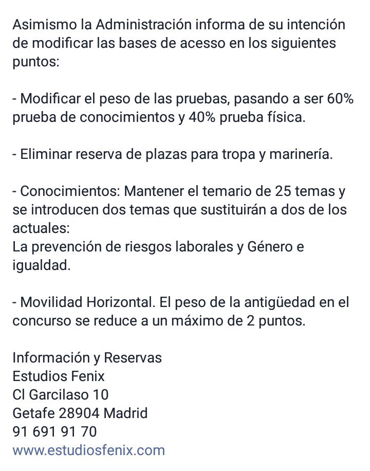 Fenixoposicion's tweet photo. #policia
#policiamunicipaldemadrid
#oposicionespolicia https://t.co/kOGPWwvu7K