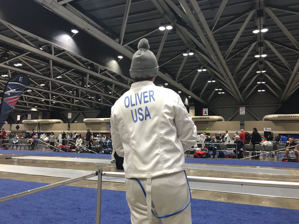 Congratulations to Steve Oliver who competed in the Junior Olympics in M0 Sat. Steve is both a member of the Hermit rowing &amp; <a href="/HermitsFencing/">Hermits Fencing</a>