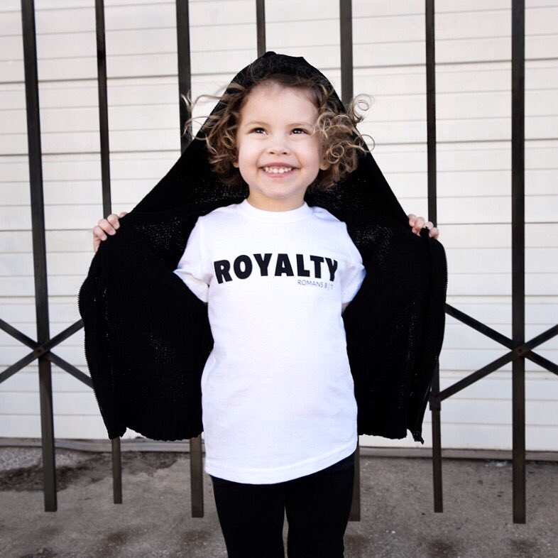 ascent516's tweet photo. It sure feels good to be ROYALTY! 👑💛 ✨shop our #Royalty and #Heir kids tees online✨#childofgod #crew516 https://t.co/ABaRIMfP9k