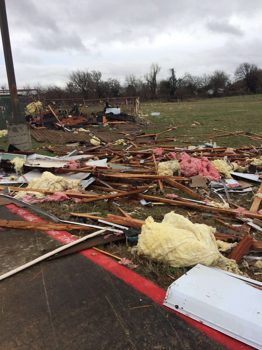 cbsaustin's tweet photo. A viewer sent us these photos of a building destroyed at Hornsby Dunlap ES in Del Valle ISD by storms. Send yours to https://t.co/1pinxadQYi https://t.co/dBqFGZFqU7
