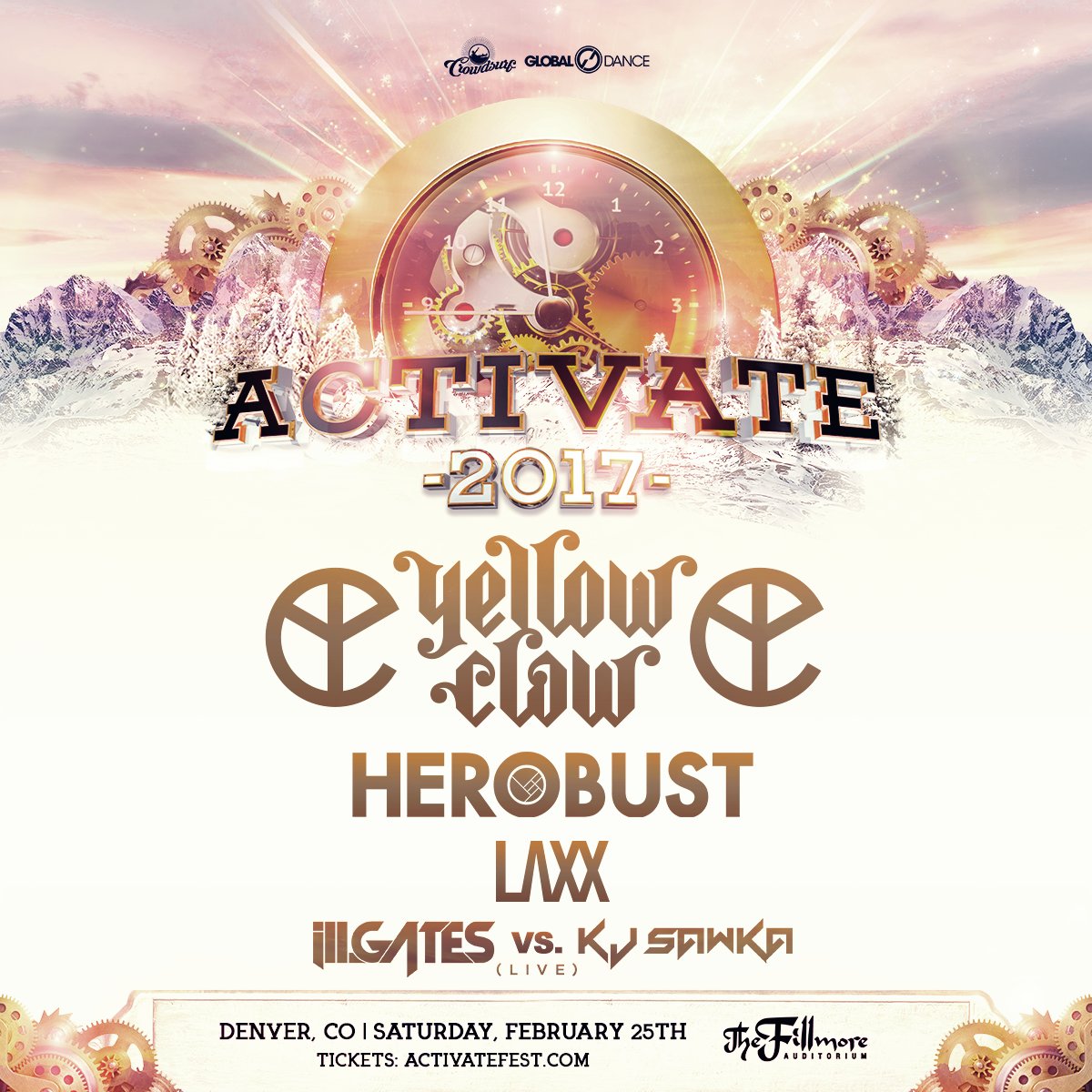 GlobalDanceFest's tweet photo. Follow @GlobalDanceFest & Retweet to win a pair of tickets to #ActivateDenver! https://t.co/MYKpXLJ2m1