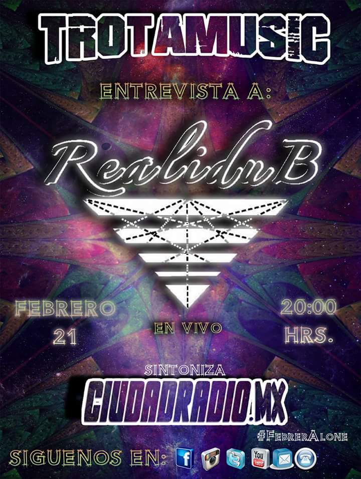 ¡No se puden perder mañana la entrevista a <a href="/realidub/">Realidub</a> en la cabina púrpura de <a href="/ciudadradiomx/">Ciudad Radio</a>! 😃