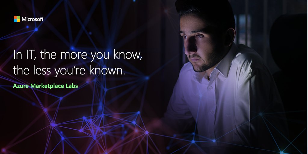 Scale your career by learning to automate and scale your infrastructure. Register for the lab: msft.social/ejV3FO #IWYK