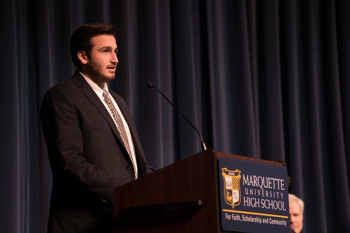 "Faith is not passive. Faith is shown through actions, no matter the size." - Antonio Rizzo '17
#LeadByExample