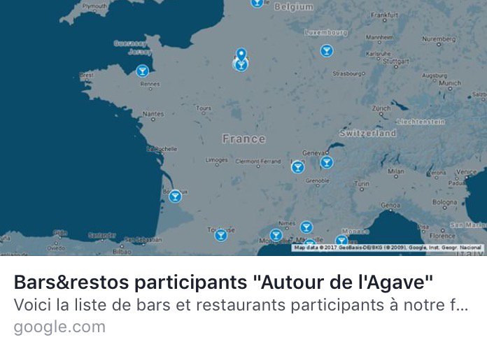 Retrouvez tous les lieux partenaires du Festival sur notre carte  
ow.ly/VzxJ309bmSx
#agave #tequila #mezcal #raicilla #siropdagave
