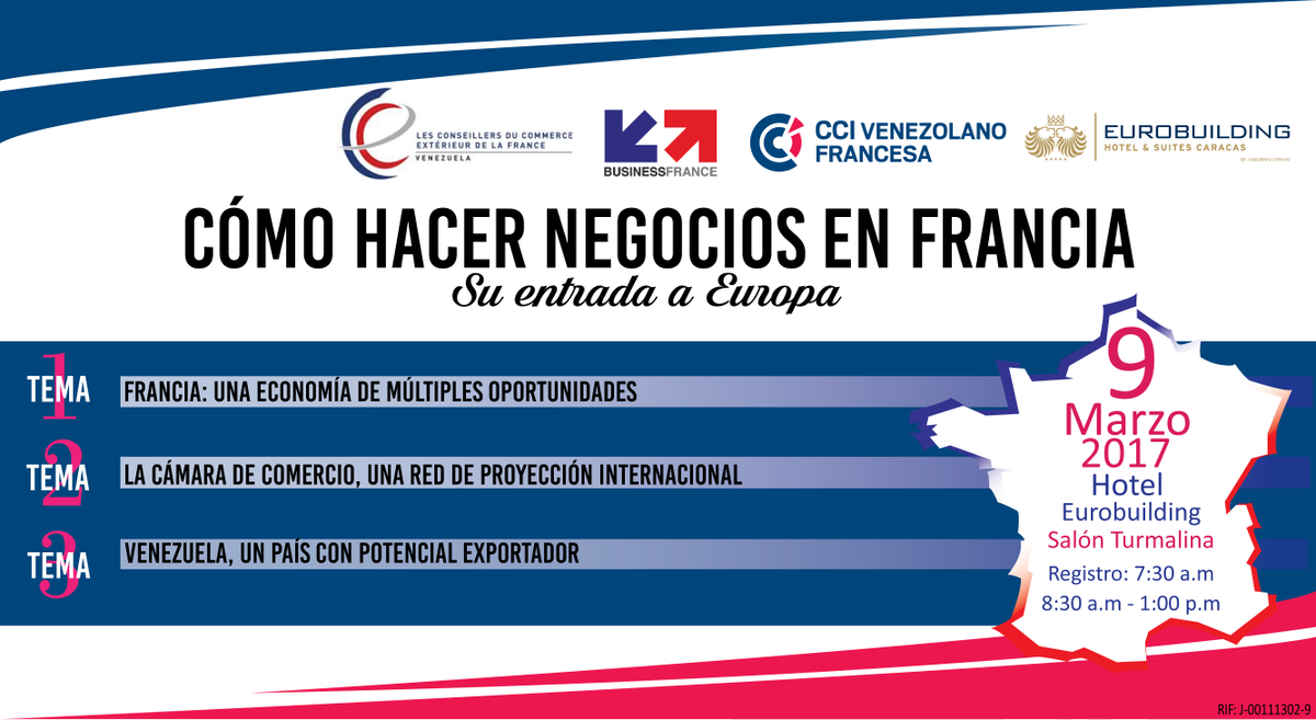 Todo lo que necesitas saber para emprender tu negocio en Francia lo podrás conocer en nuestro conversatorio "Cómo Hacer Negocios en Francia"