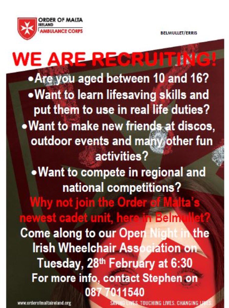*** MAJOR ANNOUNCEMENT ***
We are now recruiting for our new CADET UNIT(10-16yrs) 
Please RT