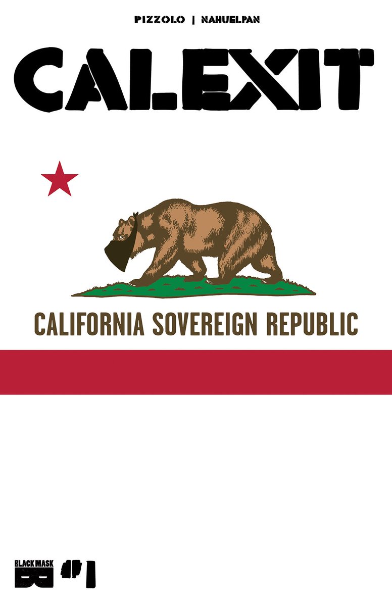 blackmaskstudio's tweet photo. Did you hear about the comic based on #Calexit? #YesCalifornia #CAindyref #Caleavefornia https://t.co/FvmNnQBCtF https://t.co/j48vznblPL
