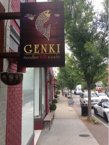Genkiatl's tweet photo. Join us at our Virginia Highland location for a cozy and quaint lunch made fresh just for you. #VaHi #Sushi #LunchTime #WorkBreak https://t.co/SUwxLpkwo5