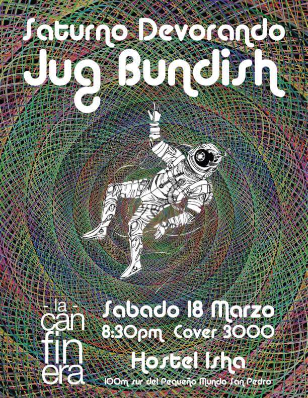 Hey, hey.  Dentro de un mes vamos a tocar junto a <a href="/JugBundish/">Jug Bundish</a>  :)