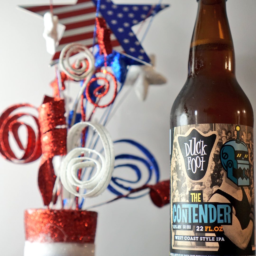 DuckFootBeer's tweet photo. The Contender is working hard to knock out the competition & go down as one of the greats in history. #goduckurself #presidentsday #sdbeer https://t.co/IsrjNxe0oe