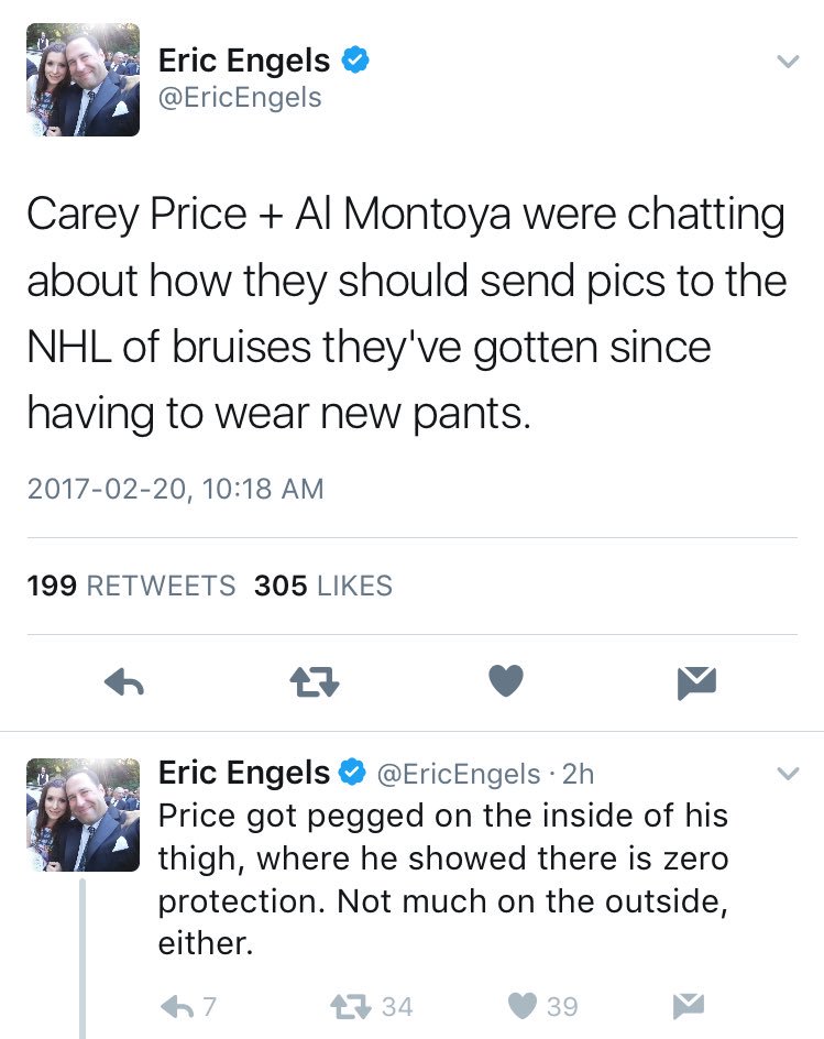 FanlyHockey's tweet photo. Interesting. Very interesting. #GoalieThings https://t.co/CJZXbuuO9Z