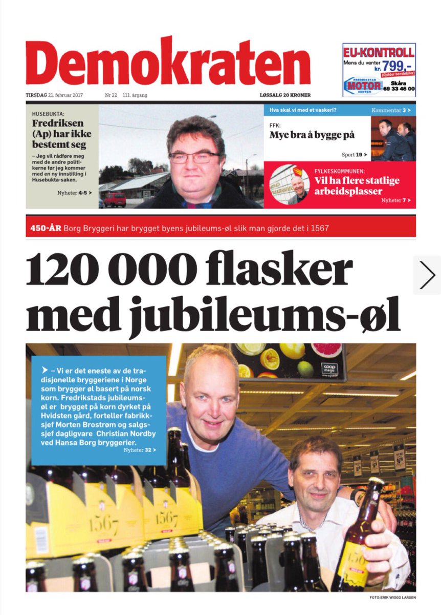TommPentz's tweet photo. #fredrikstad #jubileum #450år #øl #hansa #rema1000 https://t.co/ftJc3TX1gA https://t.co/X1nocgBMdh