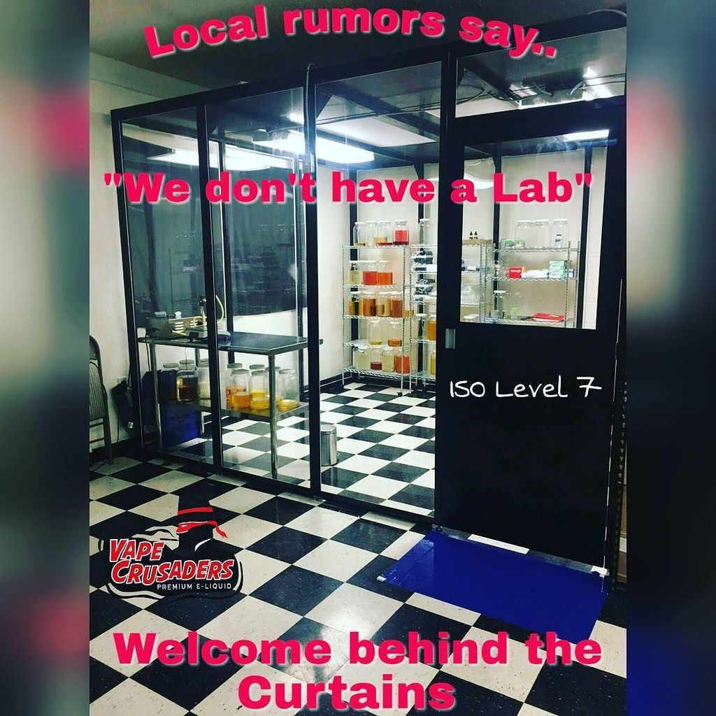 vape_crusader's tweet image. #isolevel7 #cleanlab #vapecrusaders #teamcrusaders #deadonflavor ift.tt/2m1nKqT