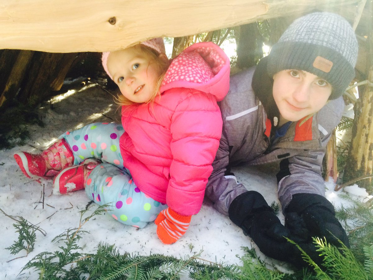 Perfect day for exploring w/ our little wilderness adventurers <a href="/HRFrinkCentre/">Frink Centre</a> <a href="/quinteca/">Quinte Conservation</a> <a href="/MichaelBrethour/">Michael Brethour</a> #FamilyDay