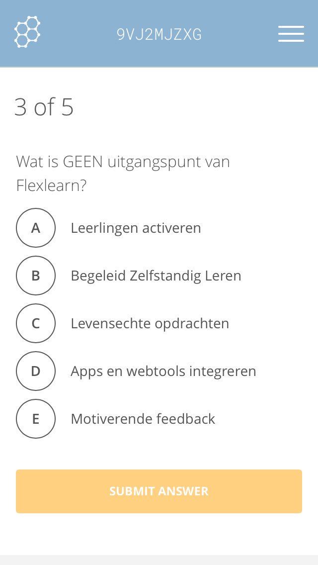 nys_karen's tweet image. Interactieve presentatie maken met @Socrative. #activeren #flexlearn
