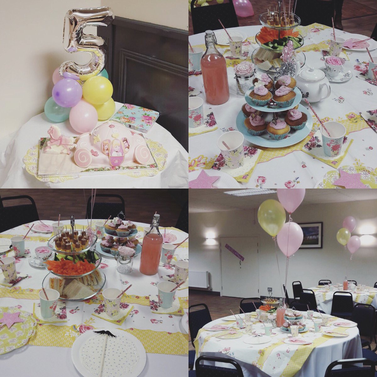 bishoprugby's tweet photo. The prettiest little tea party! 🍰🎈#barufc https://t.co/DaxsDuAi2a