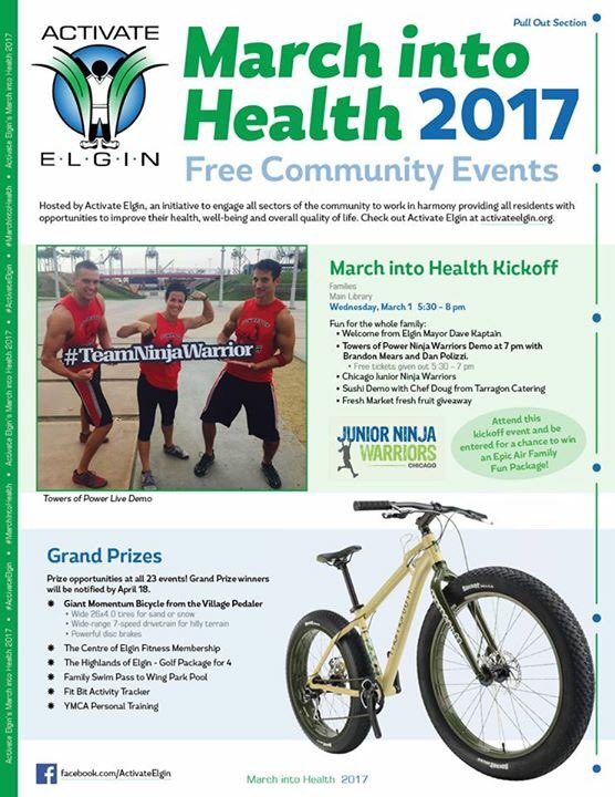 gailbrdnlibrary's tweet photo. Who's ready to #March into #health this year with @ActivateElgin and the rest of #ElginIL? 
#elgin365 https://t.co/QDZ1h8FBfO