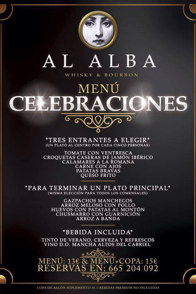 AlAlbaCopas's tweet photo. Fiesta de cumpleaños en @AlAlbaCopas ¡Qué bien suena!. Por eso os ofrecemos nuestro menú celebraciones para hacerlo más fácil. https://t.co/341ChAecid