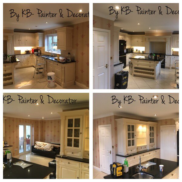 PainterKb's tweet photo. Redecorating a #kitchen including #kitchencabinets and #repapering. #fresh #decorating #southyorkshire #barnsleyisbrill 👍🔨 https://t.co/G4QbifSNVt